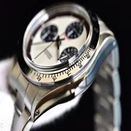 37mm carica manuale orologio paulnewmen orologio da polso orologi in acciaio inossidabile collezione di orologi vintage movimento st192167