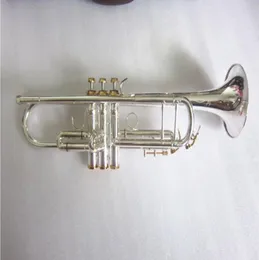Vendi Lt180s37 Bach Trumpet B Flat Silver Plaked Trumpt Musical Strumenti con bellissimo caso 1250835