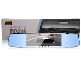 C￢meras duplas HD 1080p x10 Car ve￭culo de ve￭culo Dash C￢mera de v￭deo Gravador Tac￳grafo Touchscreen Rearrista Mirror Carro DVRS5256010