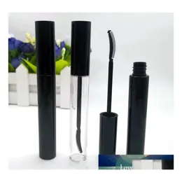 Bottiglie di imballaggio 100Pcs Clear Black 10Ml Contenitore tubo vuoto per mascara con punta Sile Prezzo di fabbrica Design esperto Qualità Ultimo stile Dhapz