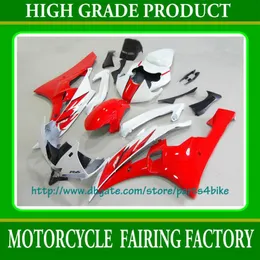 Slae Red White Black Custom Race Maring Kit для Yamaha YZF R6 06 07 YZF-R6 YZFR6 2006 2007 RX1B285G