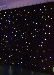 LED Light Star Curtain 15x15Feet Star Colth Stage Drapes Bluwhite Color with Lighting Controller LED Vision Curtain7359872