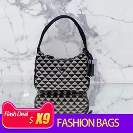 Triângulo nas axilas saco prad designer sacos a tote P crossbody saco Senhora bolsas bolsas Preço de pechincha moda feminina saco de luxo marca bolsa de ombro Quantidade limitada