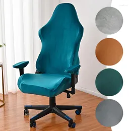 Sandalye, kadife oyun kapağı elastik bilgisayar slipcovers racing streç ofis ev koltuğu kasa capa cadeira oyun
