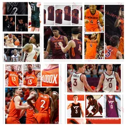 Virginia Tech Hokies Basketball Trikots - benutzerdefinierte NCAA -Trikots