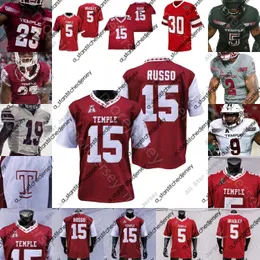 American College Football Wear Football Jerseys Temple Owls Jersey NCAA College Anthony Russo Muhammad Wilkerson 18 D'Wan Mathis Edward Saydee Justin Lynch Jose Ba Ba