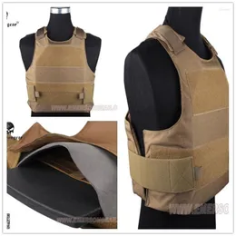 Hunting Jackets Assault Plate Carrier Tactical Vest Painball Molle Combat Gear Coyote Brown Soft Play Safe Protection