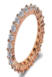 Чуконг Топ продает обручальные кольца Простые модные украшения 925 Стерлинговая серебряная заполнение 3 -миллиметрового круглого разреза