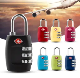 50pcs New TSA 3 Digit Code Combination Lock Resettable Customs locks Travel lock Luggage Padlock Suitcase High Security Digital