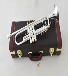 2019 Bach Trumpet LT190S85 Music Strument BB Trumpet classificato Flat Trumpet Professional Music 3332029