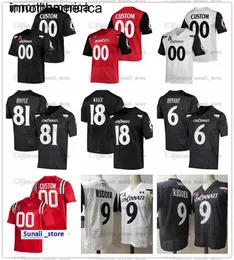 Man Cincinnati College Bearcats Football 18 Travis Kelce Jerseys 9 Desmond Rid