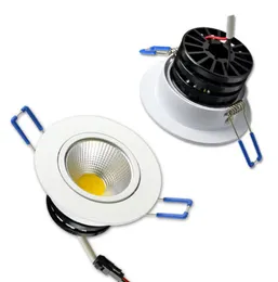 LED Lâmpada de teto embutida diminuído 110V 220V com driver Ajustável espinheiro de ponto leve 3w 5w 7w 10w 15w para supermercado 1201026