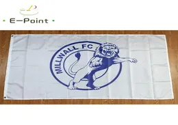Inghilterra Millwall FC 35ft 90cm150cm Poliestere EPL bandiera Banner decorazione volante casa giardino bandiere Regali festivi6749014