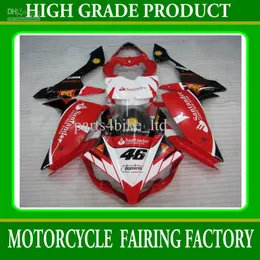 طقم Fairing لـ Yamaha YZFR1 07 08 YZF-R1 07 YZF R1 2007 2008 Fairings Santander Red White Body RX5Z301I