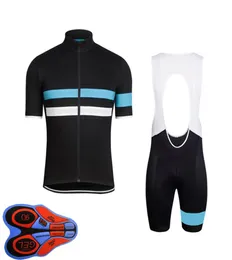 Yeni Rapha Team Yaz Bisiklet Forması Set Nefes Alabilir Yarış Bisiklet Jersey Erkek Hızlı Kuru Kısa Kol MTB Bisiklet Kıyafetleri S21045212889