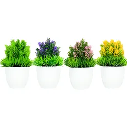 인공 녹색 식물 푸른 잔디 냄비 식물 가짜 꽃 화분 장식용 가정 장식 호텔 정원 장식
