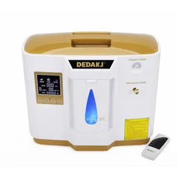 DEDAKJ Generatore di ossigeno oro 17L Concentratore di ossigeno domestico regolabile per la macchina per ossigeno PSA con atomizzato e remoto contra9673684