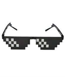 8 bit haydut hayat güneş gözlüğü pikselli erkekler kadın marka parti gözlükleri mozaik uv400 vintage gözlük unisex hediye oyuncak gözlükleri8472736