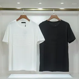 Kadınlar bluzlar 2022 Moda Tişörtleri Gündelik Mektup Baskı Üstleri Tee Yaz Tişörtü Kadınlar ve Erkekler İçin Kısa Kollu