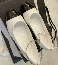 2023 paryż luksusowy projektant mody baleriny buty okrągłe Toe motyl-węzeł but damski szycie linii wystrój dorywczo miękkie buty markowe skórzane płaskie