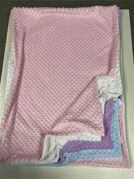 Sublimazione Coperte per bambini Coperta in poliestere Calda e morbida fodera per divano Mix di colori Stampa a trasferimento termico Swaddle Wrap All'ingrosso A02