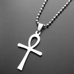 H￤nge halsband 10st rostfritt st￥l flicka kors v￤lsignelse halsband enkel religion kristen jesus tro lyckliga g￥va smycken