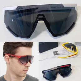 Glasses de sol de luxo linea linea rossa Impavid Bandwidth Capa frontal de geometria ativa óculos de sol para homens e mulheres praia de férias