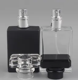 klasikler dikdörtgen parfüm sprey şişeleri 1 oz boş pompa parfüm şişesi seyahat boyutu 30ml