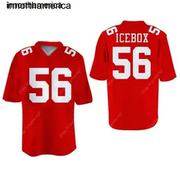 Benutzerdefiniertes Becky Icebox O'Shea 56 Fußballtrikot mit genähtem Namen und Nummer S-4XL