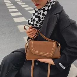 Akşam çantaları moda ovma kadın messenger çanta vintage nakış bayanlar pu deri omuz crossbody kadınlar debriyaj çetesi el