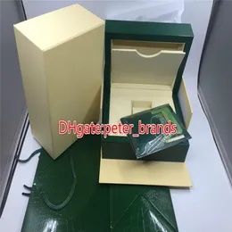 Hochwertige Markenuhrenbox aus grünem Holz, die jedoch nicht einzeln verkauft werden kann. Sie muss zusammen mit der Uhr 171h bestellt werden