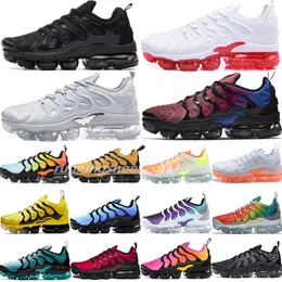 2022 Plus Run Fayda Tn Koşu Ayakkabıları Erkek Kadın Moc Fly Örgü Eğitmenleri Açık havada spor spor ayakkabıları Eur Violet Spirit Teal 36-46 R7