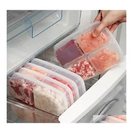 Bulkmatlagring frysta köttfack lådor Kylskåp Subförpackning Lök och ingefära grönsaksförberedelse sidor skålen narscee d otmfh