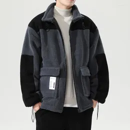 M￤ns ner 2022 Winter Parka Men's Warm Thick Windbreaker High Quality Stand-Up Collar Coat Brand Fleece Parkas