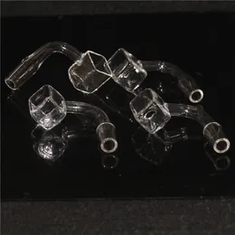 Wasserpfeifen, quadratische Schüsseln, Quarz-Banger, flache Oberseite, Zuckerwürfel, Quarz-Nagel, Diamant-Einsatz, Glasblase, Vergaserkappe für Wasserpfeifen, Dab-Ölplattformen