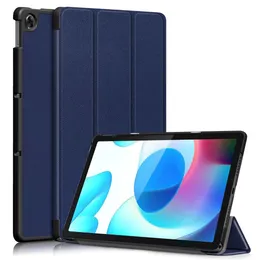 Smart Tablet Case dla Oppo Realme Pad 10.4 "10,4 cala obudowa PU Fundda Shockproof Leather Cover z Auto Sleep Wake Funkcja