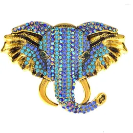 Brosches cindy xiang ganska elefant n￤sa brosch stift f￶r m￤n fest kappa halsduk smycken tillbeh￶r s￶t djur strass broche
