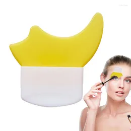 Guarda dos cílios de rímel sob a maquiagem dos olhos Acessórios de forma crescente reutilizados para proteger os olhos de mulheres sujas