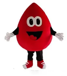 Jakość promocji Kostium Mascot Red Blood Kostium dla dorosłych kreskówek strój otwierający kampanię rodziców biznesowych-dziecko