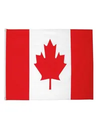 Kanadische Flagge hochwertige 3x5 ft 90x150 cm Flaggen Festival Partygeschenk 100d Polyester Indoor Outdoor Druckflaggen Banners9666622