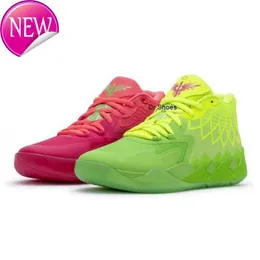 Ogsports Lamelo Basketball Shoes Sneakers Ball Mb.01 Mens 3 Balls Be Ufo Rock Ridge Red Red and Morty Queen City Not