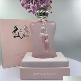 Katı Parfüm Satışları Highend Woman Pers Seksi Koku Sprey 75ml Delina Eau De Parfum Edp La Rosee Charming Royal Eseence Hızlı D DHPMN