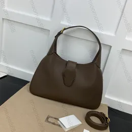 12A All-New Mirror Quality Designer Afrodite Hobo Bolsa Grande Tote 39cm Meia Lua Luxurys Bolsas Mulheres Genuínas Pulseira De Couro Preto Bolsa De Ombro Saco De Compras