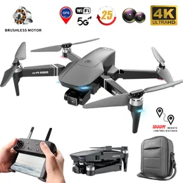 Y16 безмолвные GPS -симуляторы Drone 4K Профессиональная аэрофотосъемка Следуйте за мной складывающим квадрокоптер с двойным уровнем устойчивости к ветру S189 S189