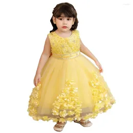 Abiti da ragazza Baby Kids Tutu Birthday Princess Party Dress For Girls Infant Lace Bambini Abbigliamento elegante Abbigliamento