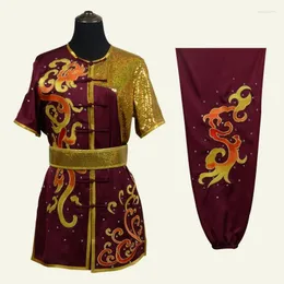 Ethnic Clothing Wushu Martial Arts Uniform Brodery Wing Chun Chinese Kungfu Staff Shaolin TA1891