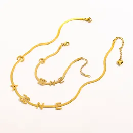 Popüler marka mektup zinciri bilezik mücevherler moda paslanmaz çelik bilezik lüks çift aşk hediye bilezik tasarımı altın kaplama kadınlar için altın kaplama aksesuarları