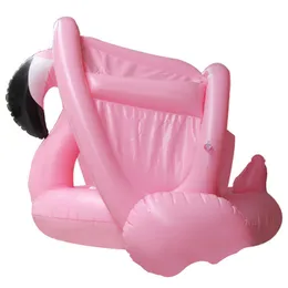 Chaleco salvavidas Boya Bebé Piscina Flotador Asiento con sombrilla Toldo Inflable Flamingo Cisne Natación Flotador Tubo Niños Verano Piscina Juguetes Anillo de natación T221215