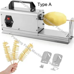 3 i 1 pommes frites vrids hot dog tornado potatis skivare twister cutter