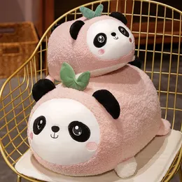35 cm-60cm kawaii djur docka plysch leksak liten rosa persika panda squishy plysch kudde tr￶stande barn julklapp